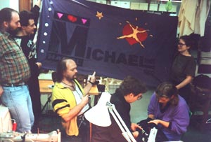 Das Erinnerungstuch für Michael Handl